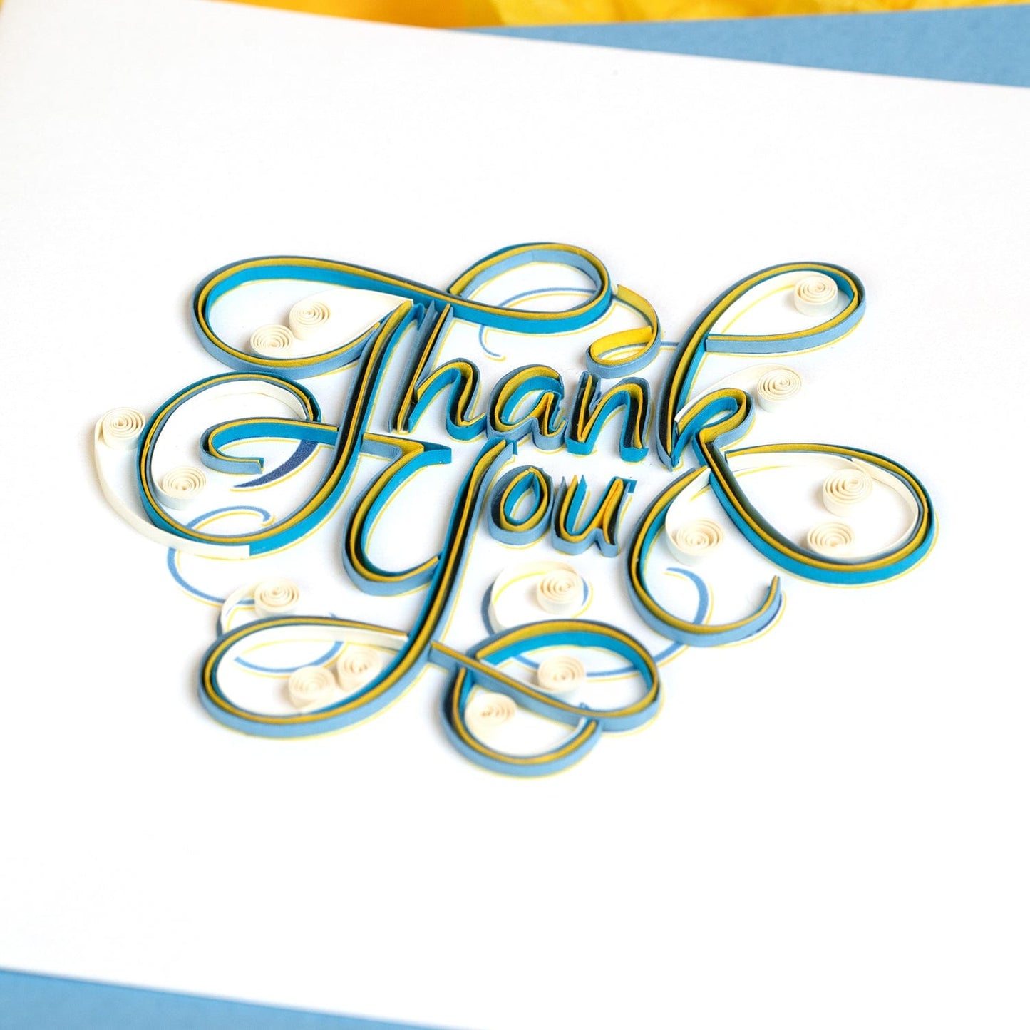 Thank You Quilling Card