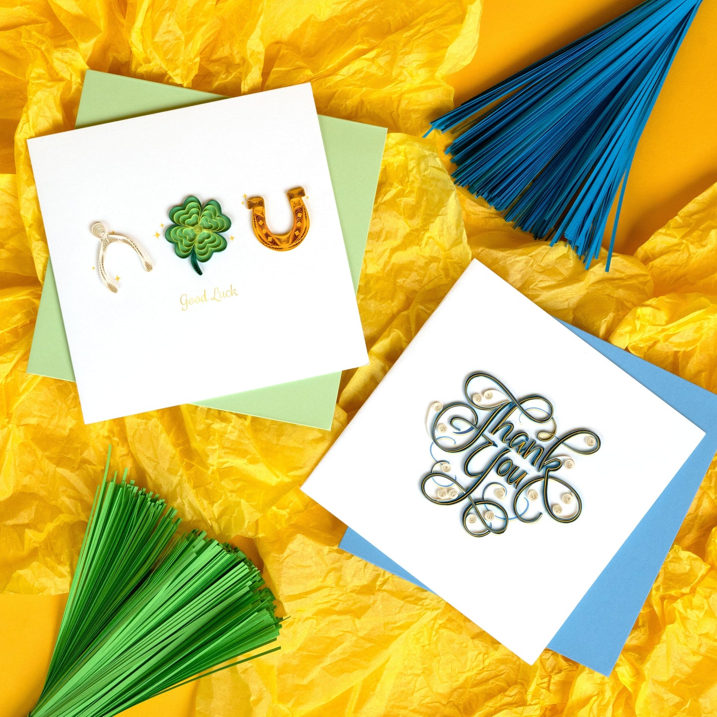 Thank You Quilling Card