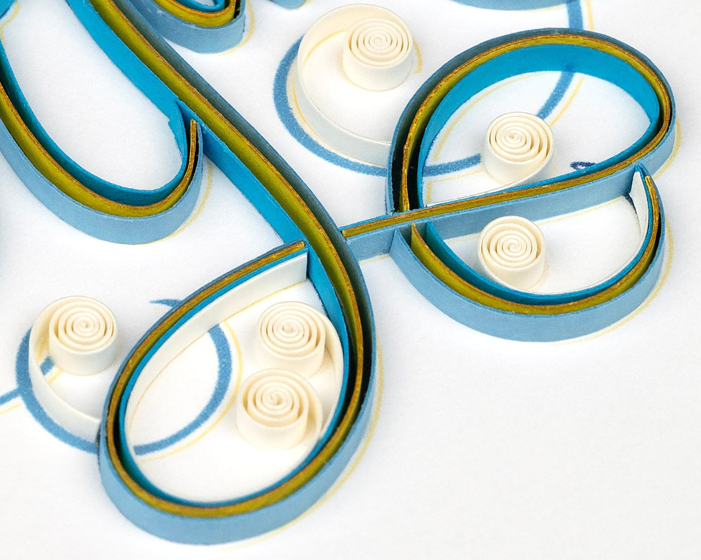 Thank You Quilling Card