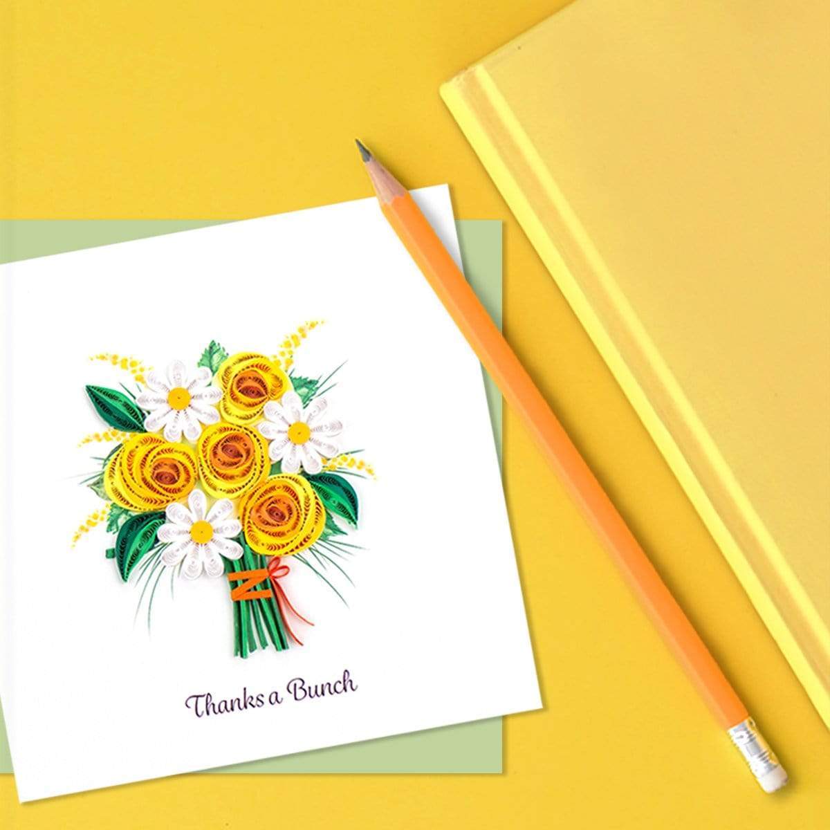 Thanks a Bunch Quilling Card