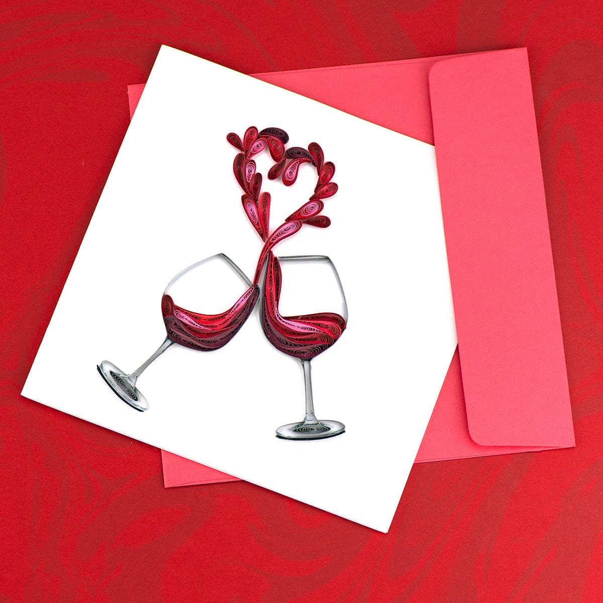 Toast to Love Quilling Card