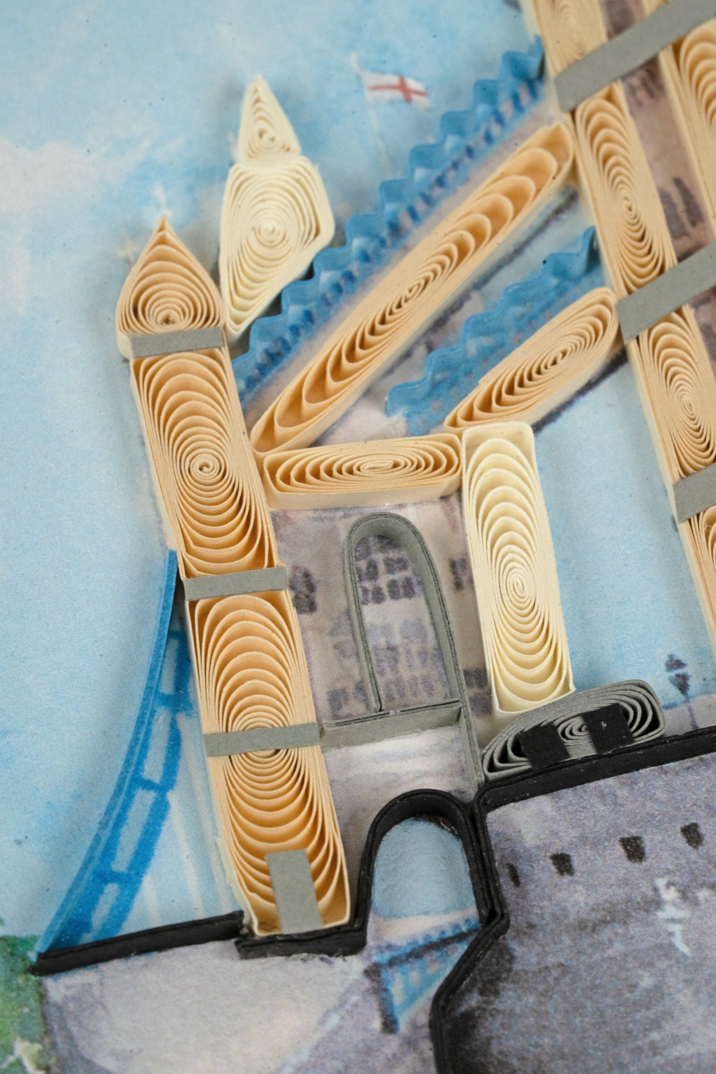 Tower Bridge Quilling Card