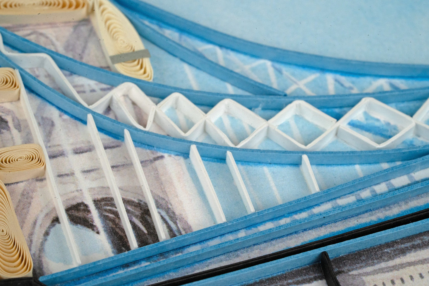 Tower Bridge Quilling Card