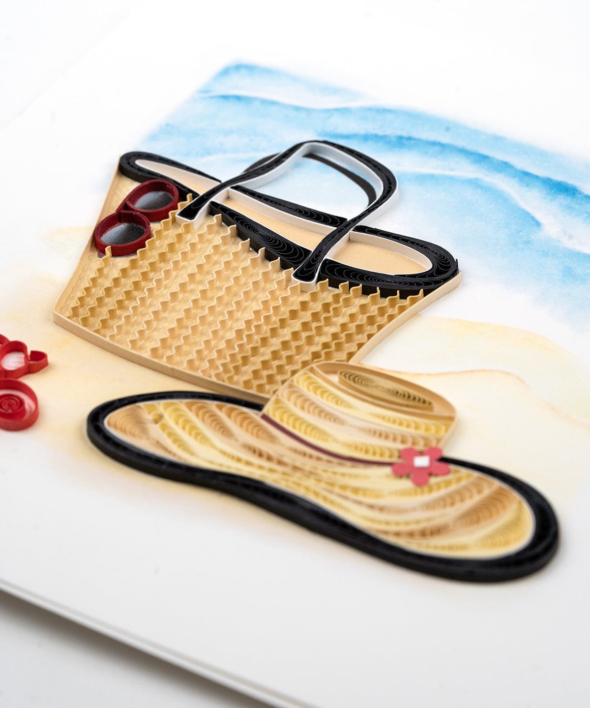Vitamin Sea Quilling Card