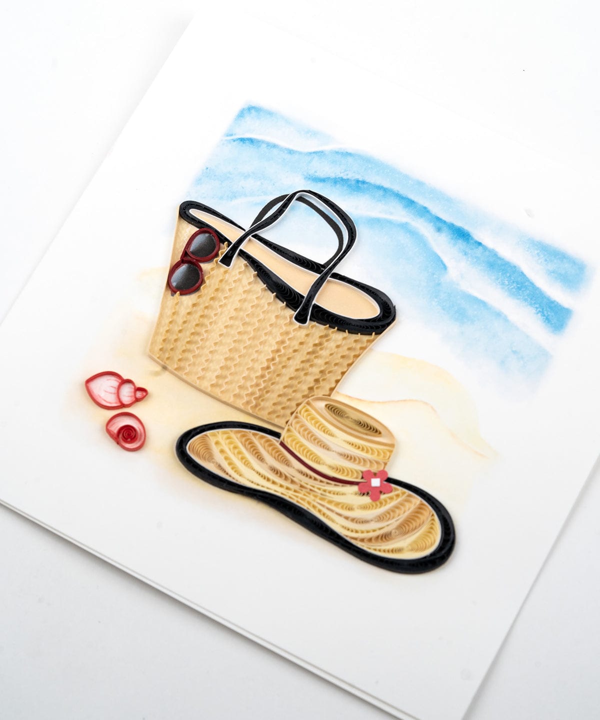 Vitamin Sea Quilling Card