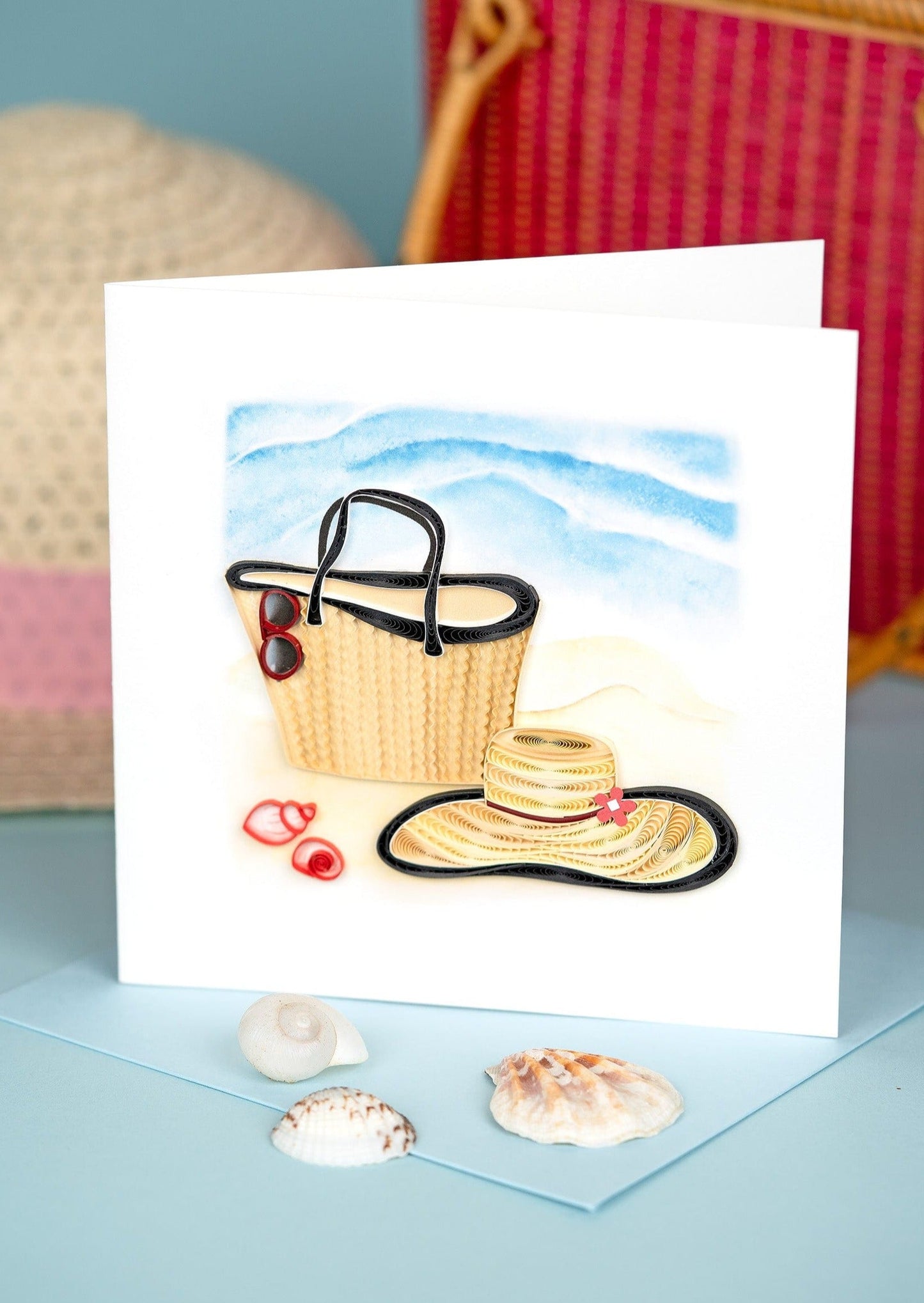 Vitamin Sea Quilling Card
