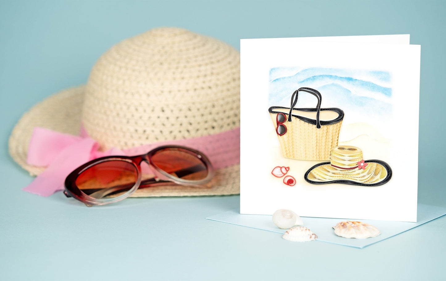 Vitamin Sea Quilling Card