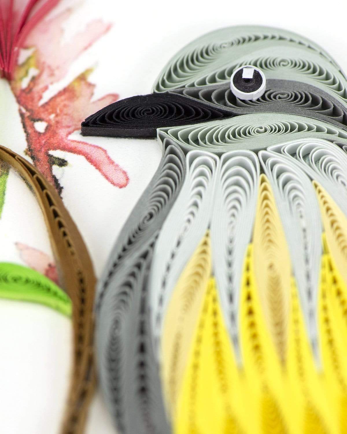 Western Kingbird Quilling Card
