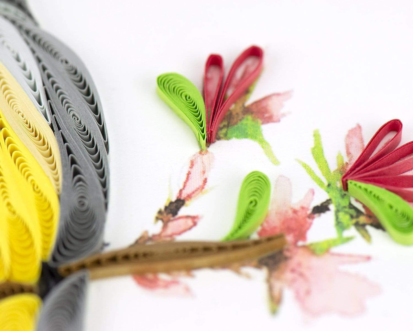 Western Kingbird Quilling Card