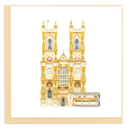 Westminster Abbey Quilling Card