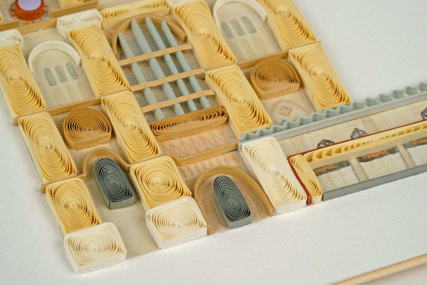 Westminster Abbey Quilling Card