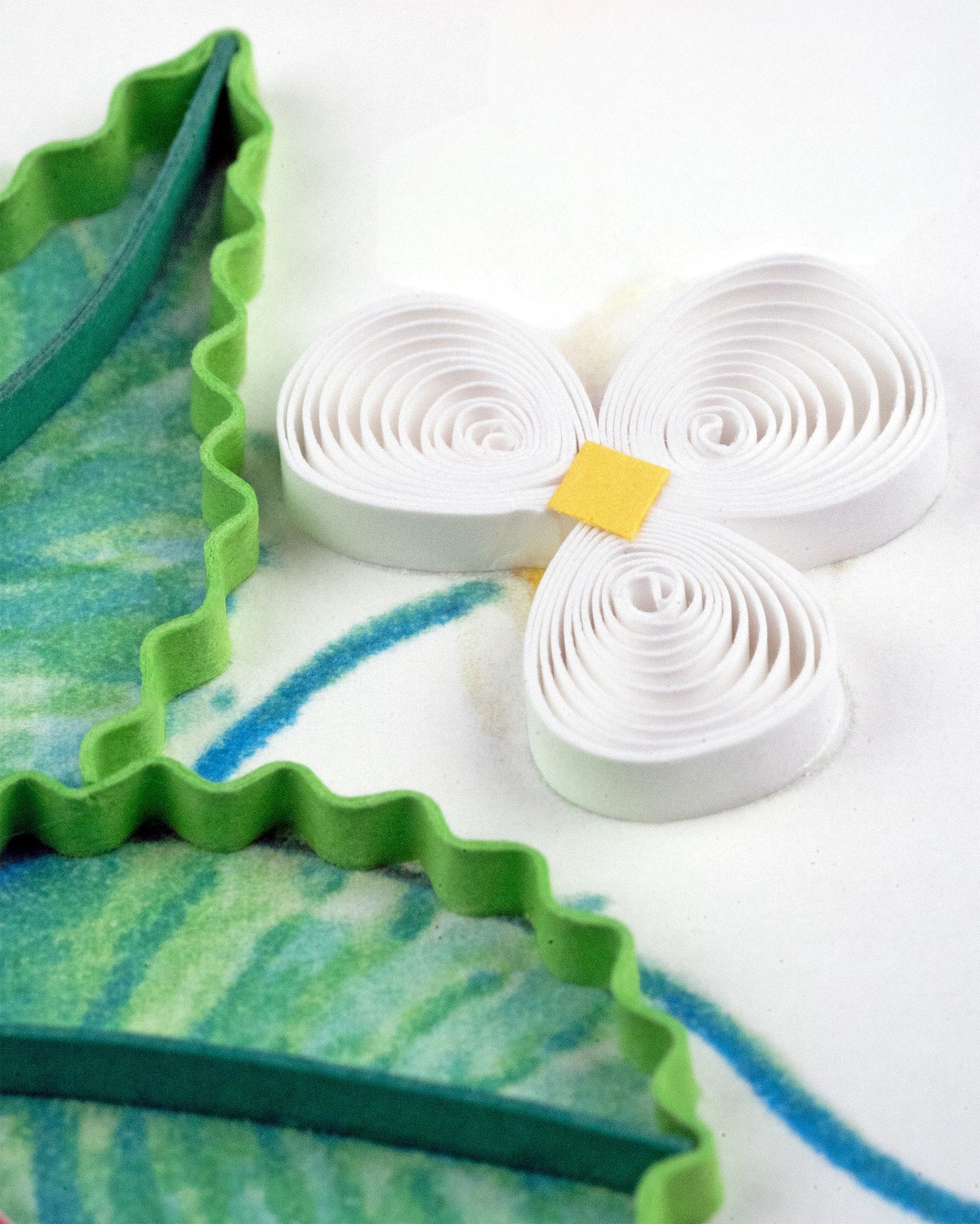 Wild Strawberries Quilling Card