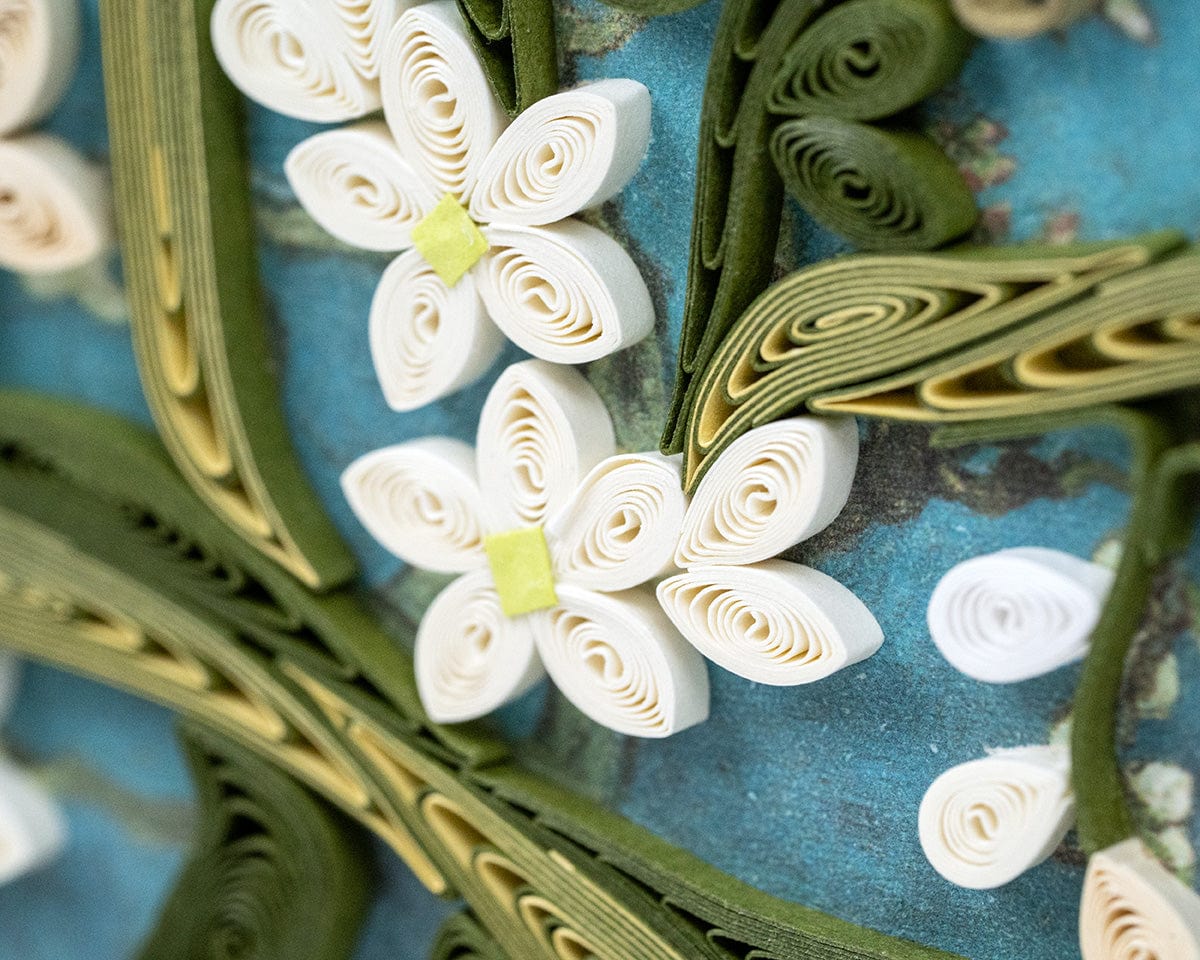 Quilled Artist Series - Almond Blossoms, Van Gogh