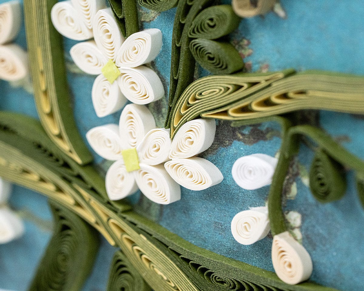 Quilled Artist Series - Almond Blossoms, Van Gogh