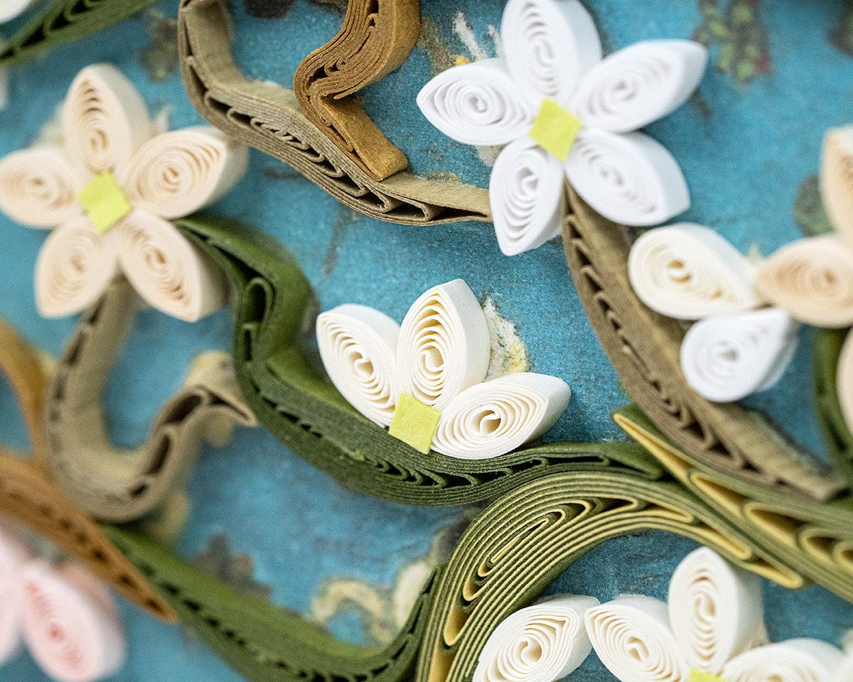 Quilled Artist Series - Almond Blossoms, Van Gogh
