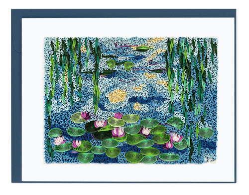 Quilled Artist Series - Water Lilies 1916-19, Monet