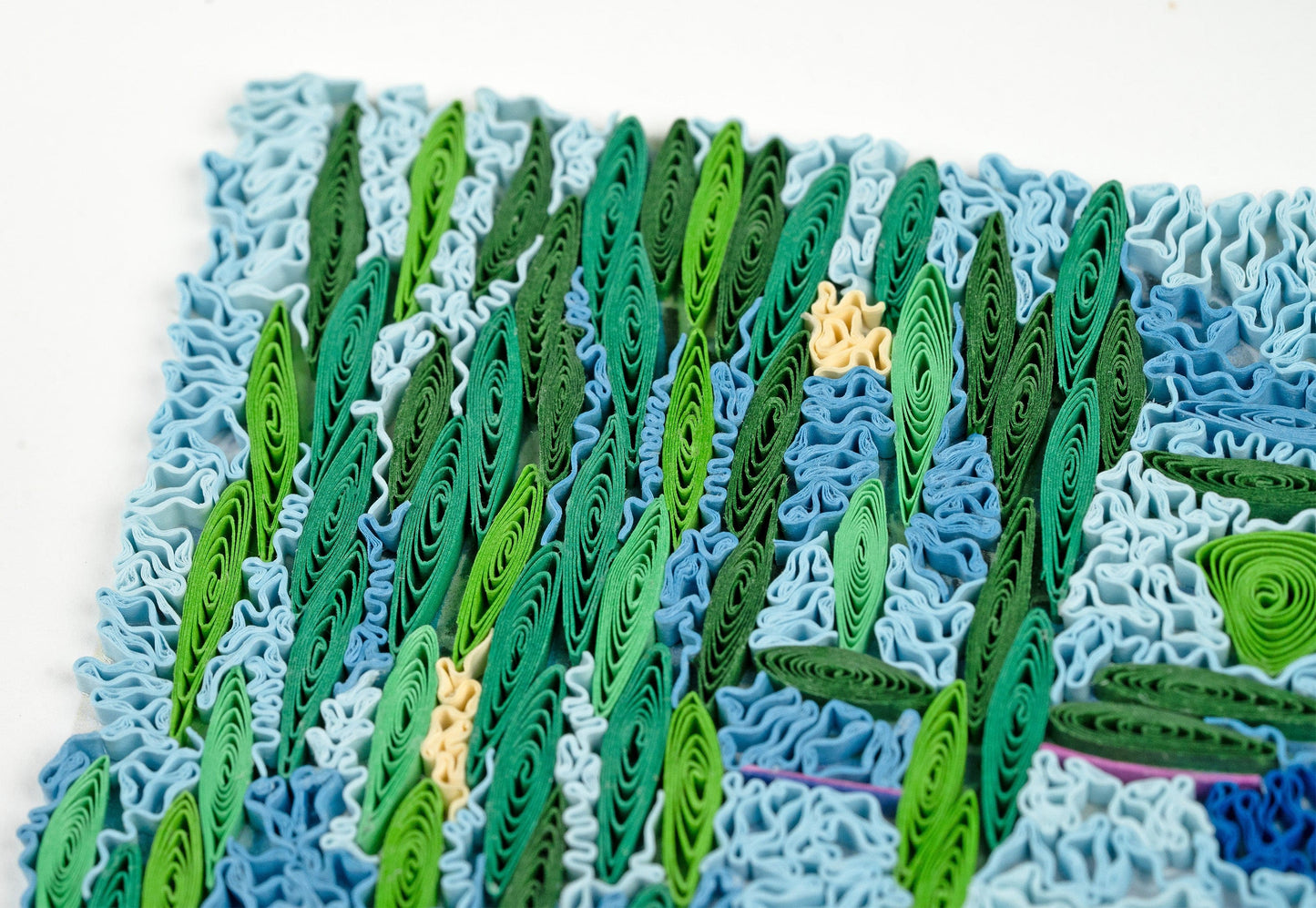 Quilled Artist Series - Water Lilies 1916-19, Monet