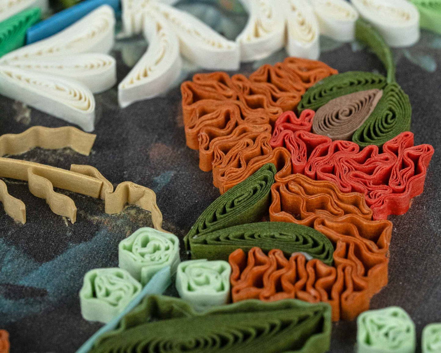 Quilled Artist Series – Still Life with Flowers and Fruit, van Huysum