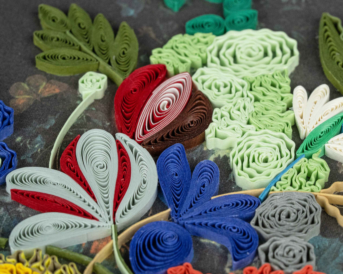 Quilled Artist Series – Still Life with Flowers and Fruit, van Huysum