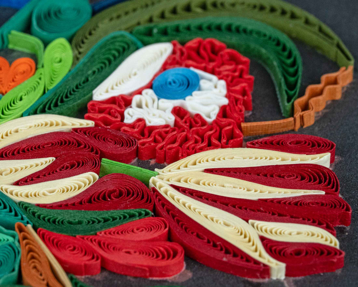 Quilled Artist Series – Vase of Flowers, de Heem