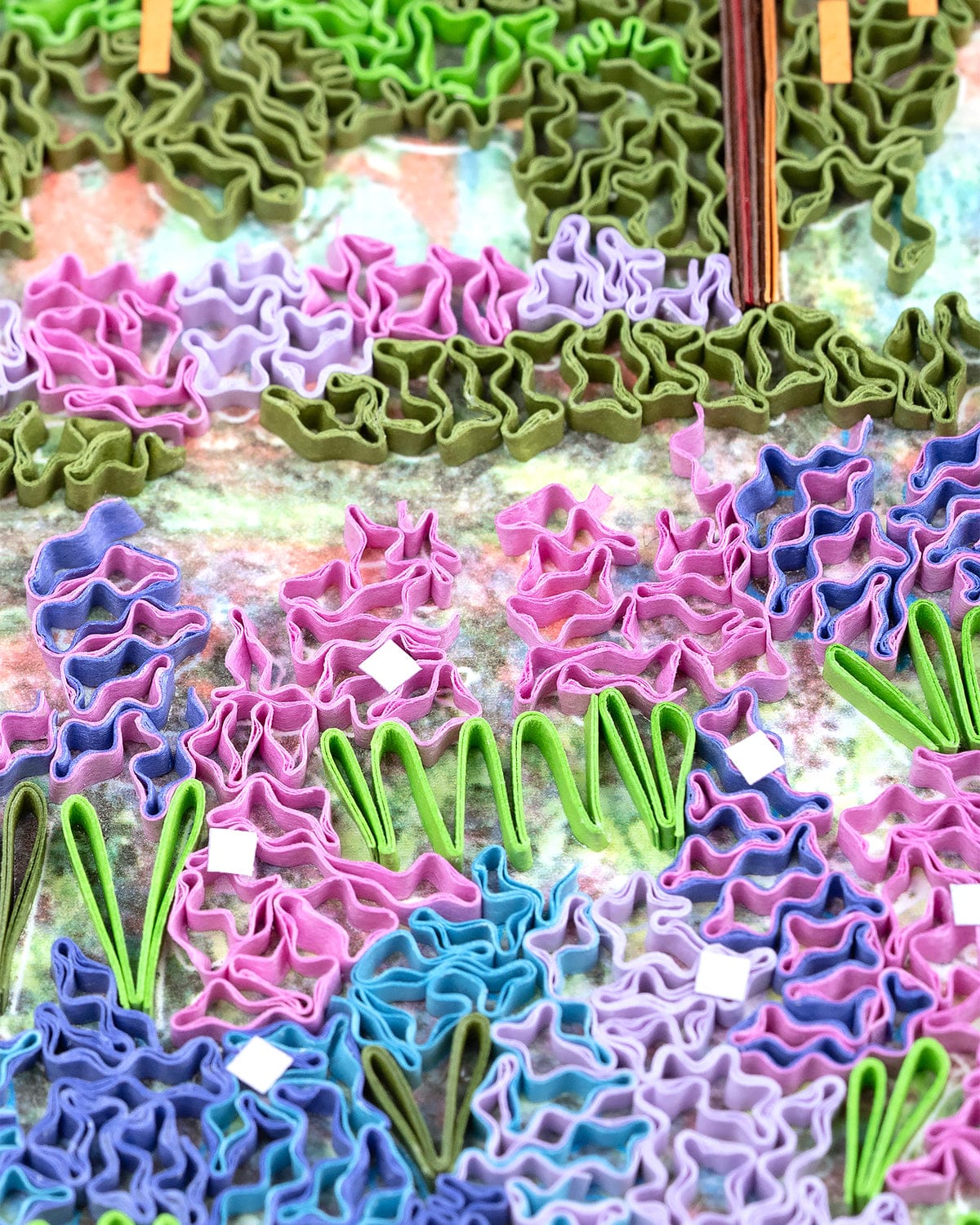 Quilled Artist Series - The Artist's Garden at Giverny, Monet Greeting Card