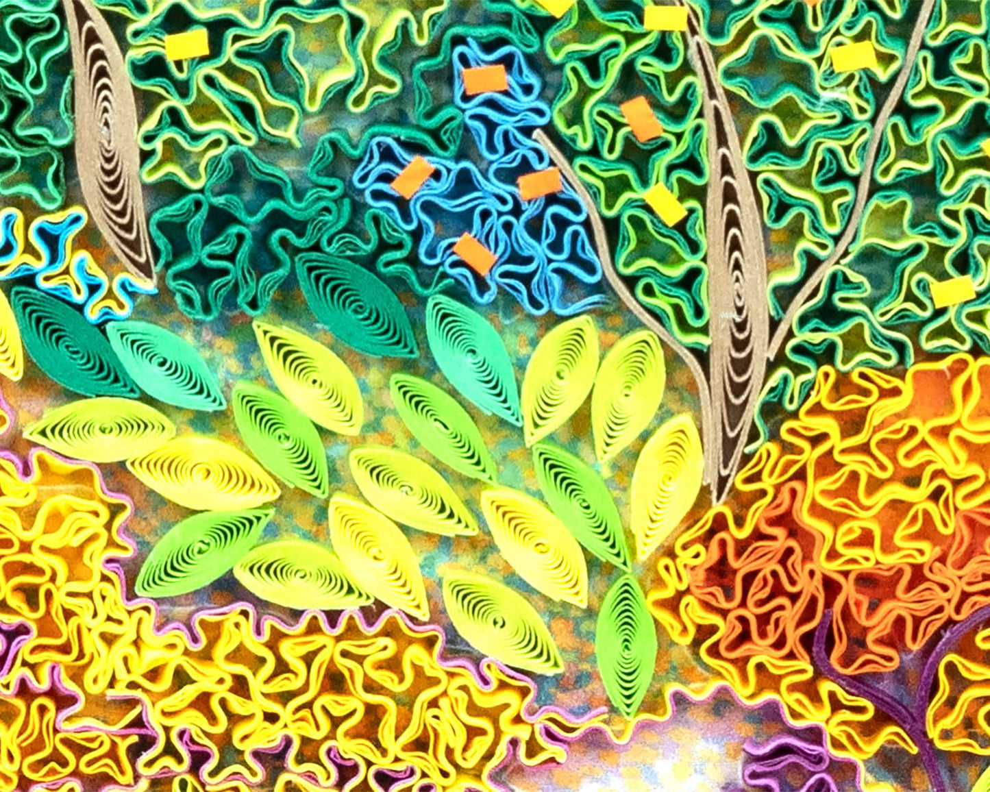 Quilled Artist Series - Two Women by the Shore, Mediterranean, Cross Greeting Card