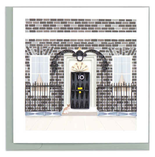 10 Downing Street Quilling Card