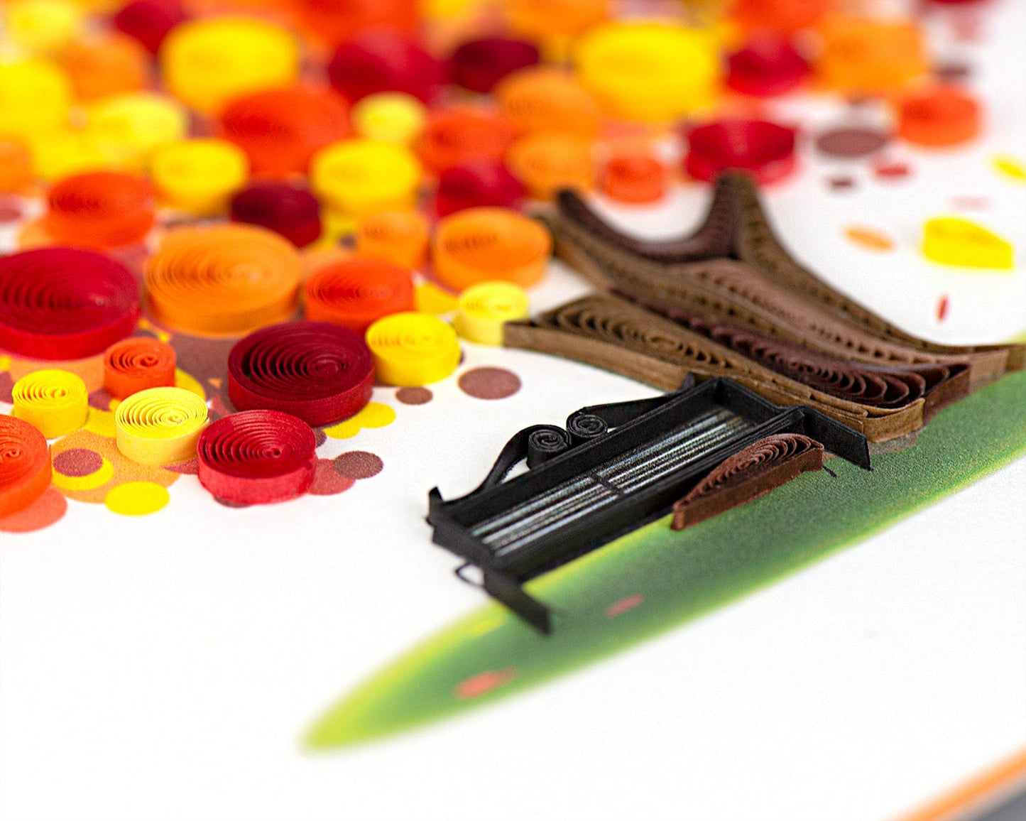 Autumn Tree Quilling Card