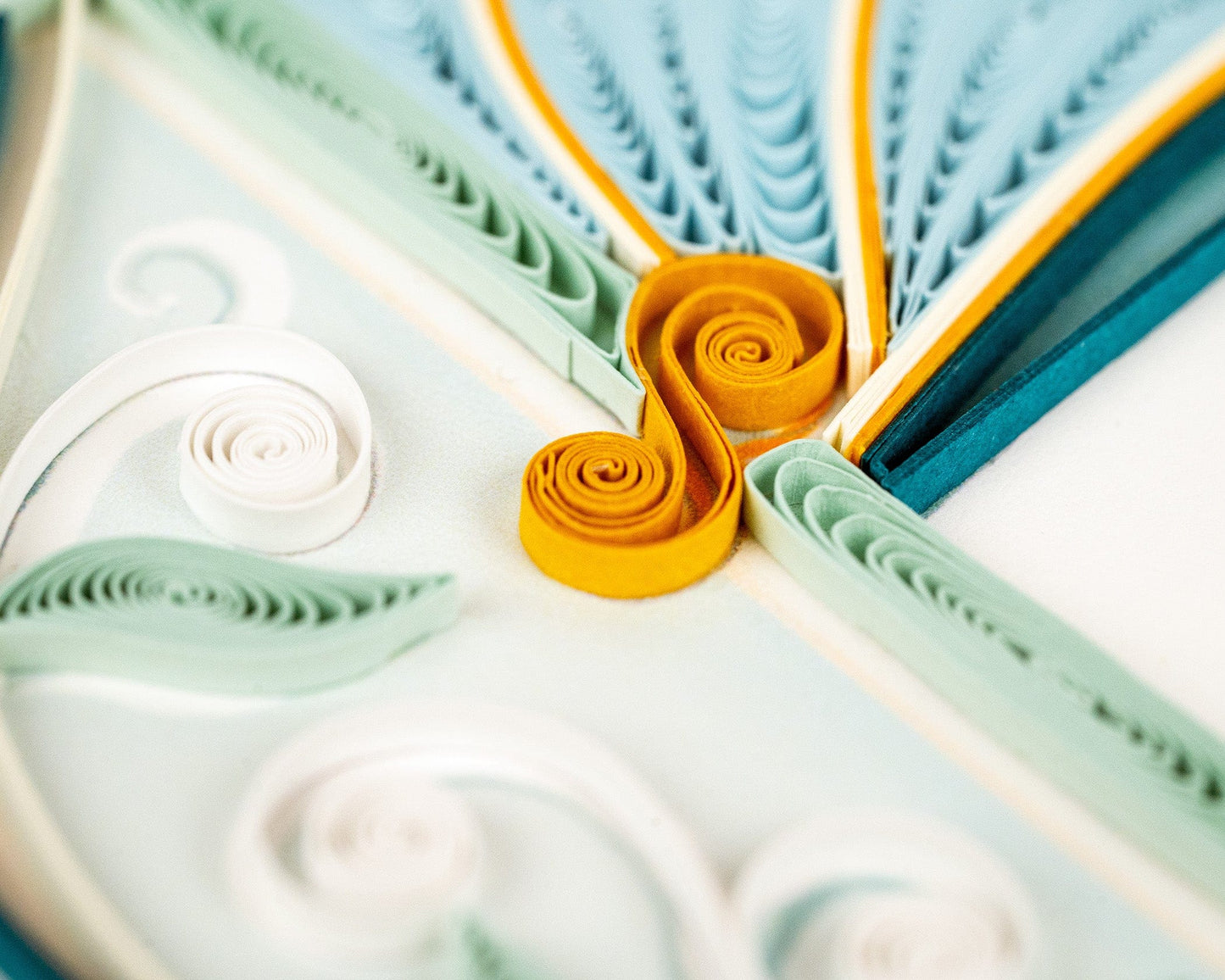 Baby Buggy Quilling Card