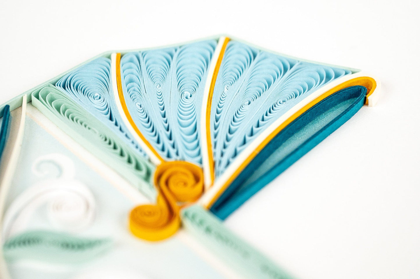 Baby Buggy Quilling Card