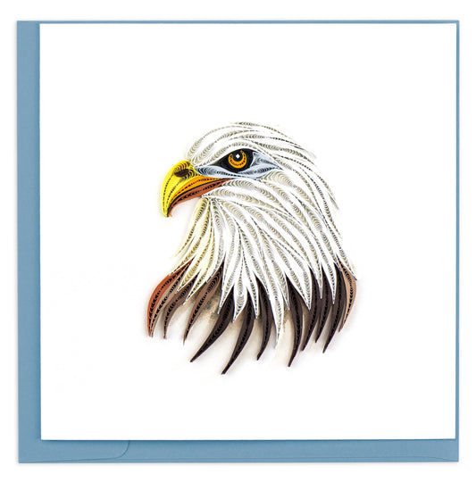 Bald Eagle Quilling Card 