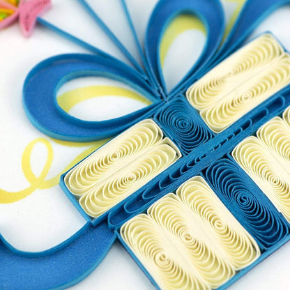 Balloon Surprise Quilling Card