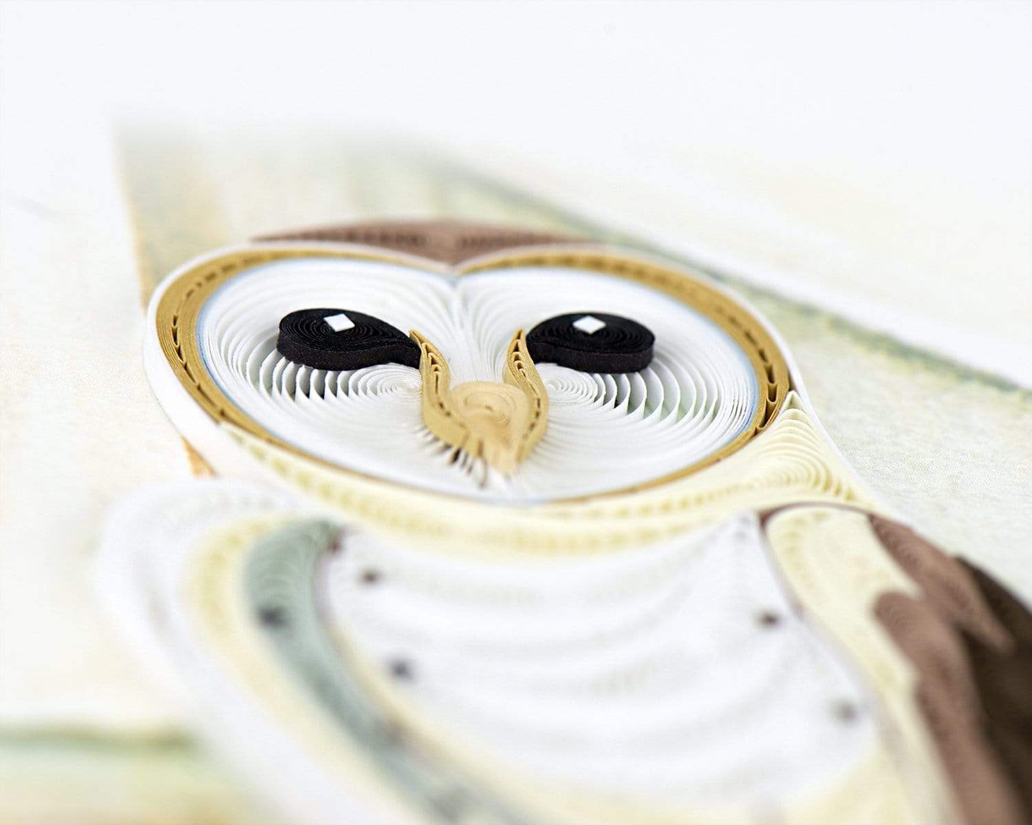 Barn Owl Quilling Card 