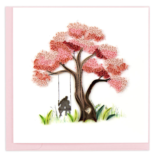 Blossoming Love Quilling Card