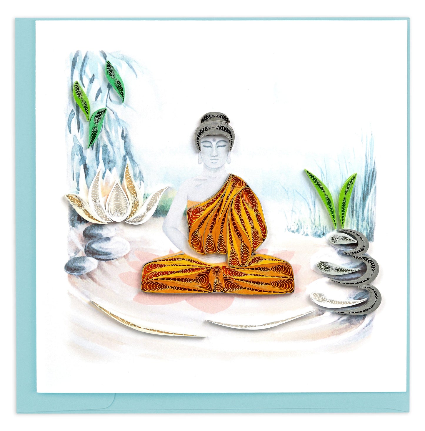 Buddha Quilling Card