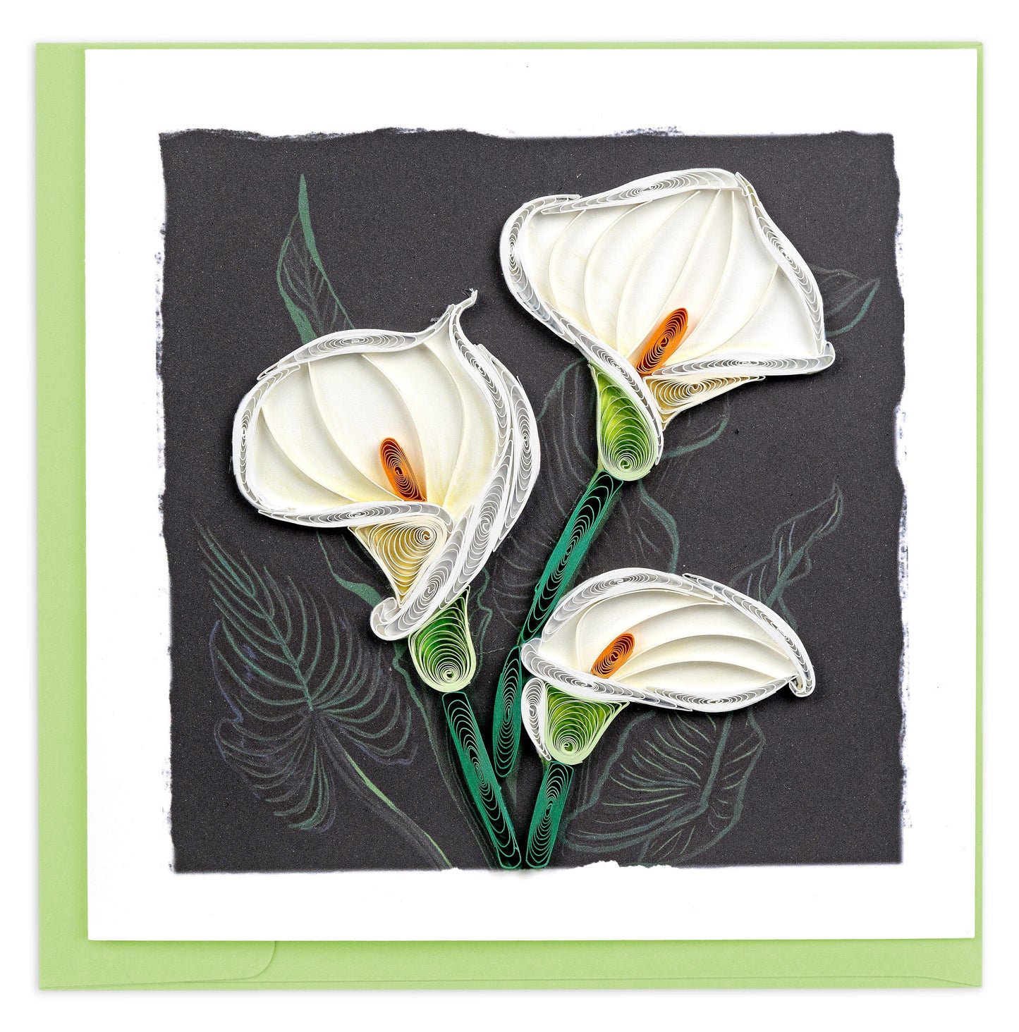 Calla Lily Quilling Card