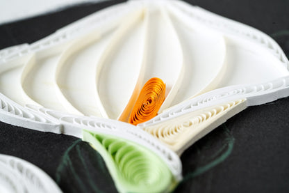 Calla Lily Quilling Card