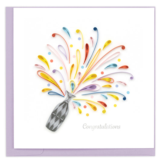 Celebration Congrats Quilling Card