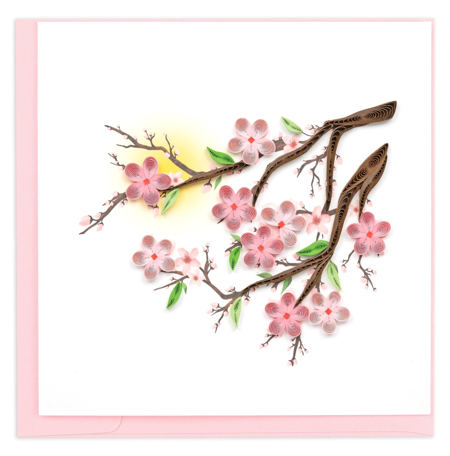 Cherry Blossoms Quilling Card