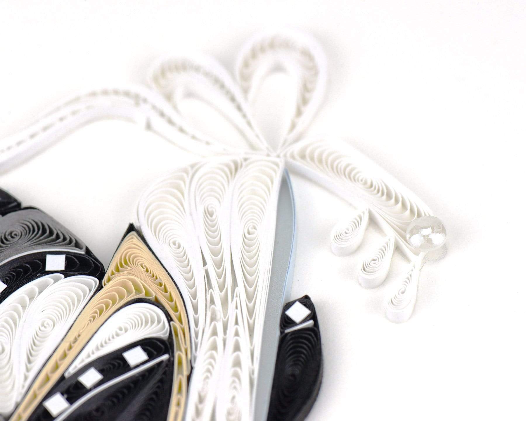Quilled First Dance Wedding Card 1496130060367