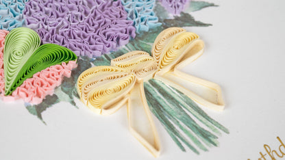 Hydrangea Bouquet Birthday Card