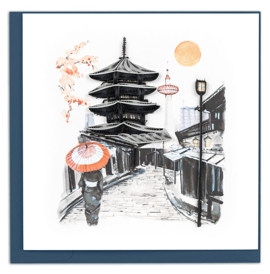 Kyoto Quilling Card