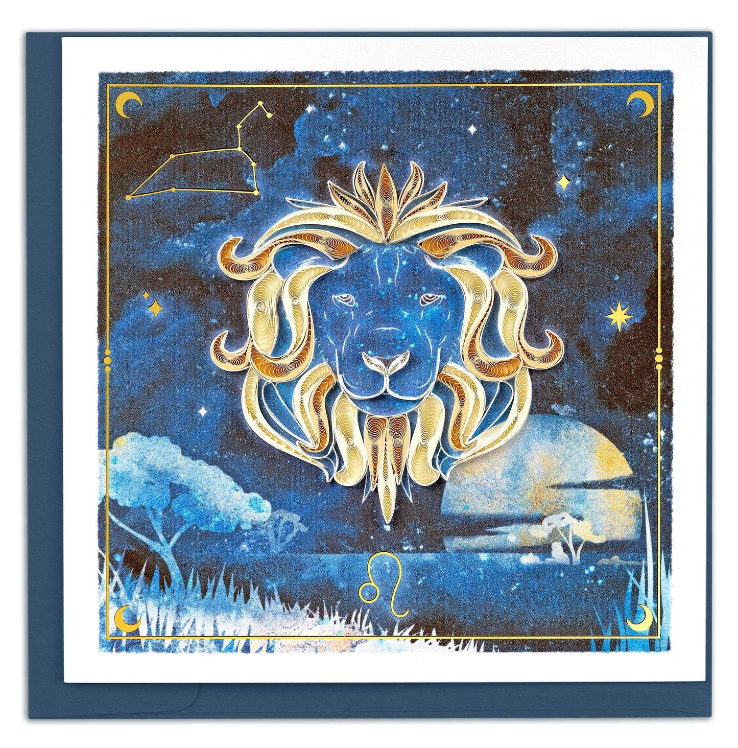 Leo Quilling Card