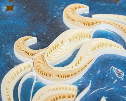 Leo Quilling Card