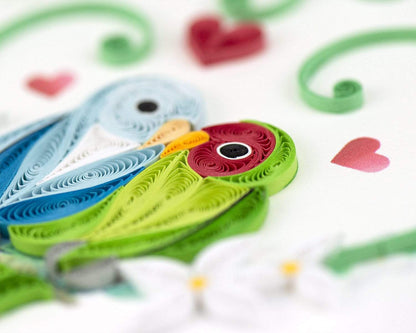 Love Birds Quilling Card