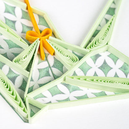 Origami Cranes Quilling Card