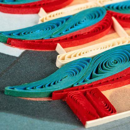 Pagoda Quilling Card