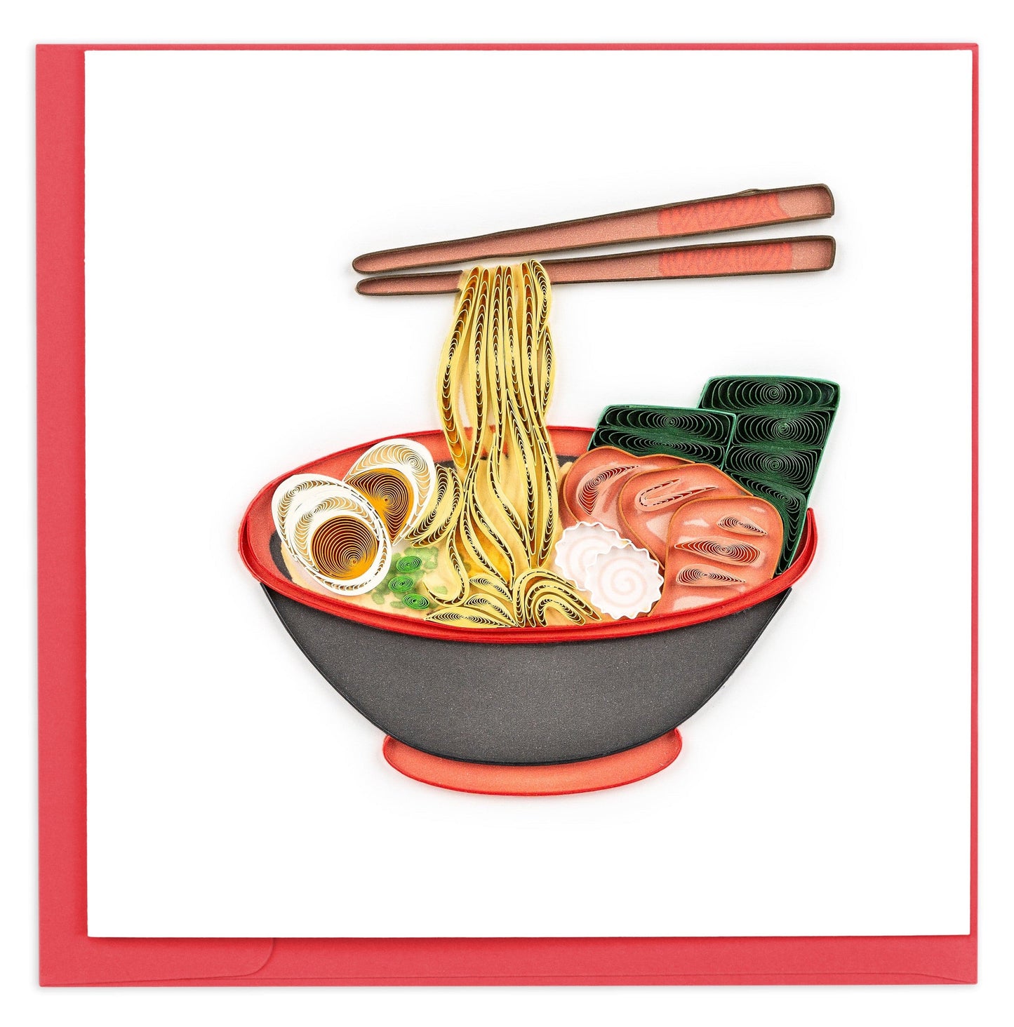 Ramen Bowl Quilling Card