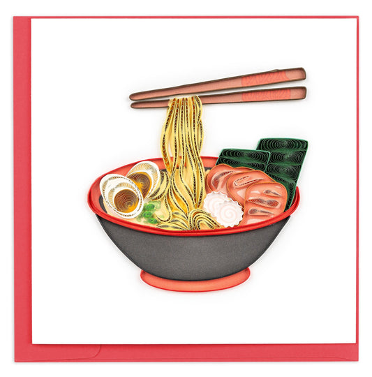 Ramen Bowl Quilling Card