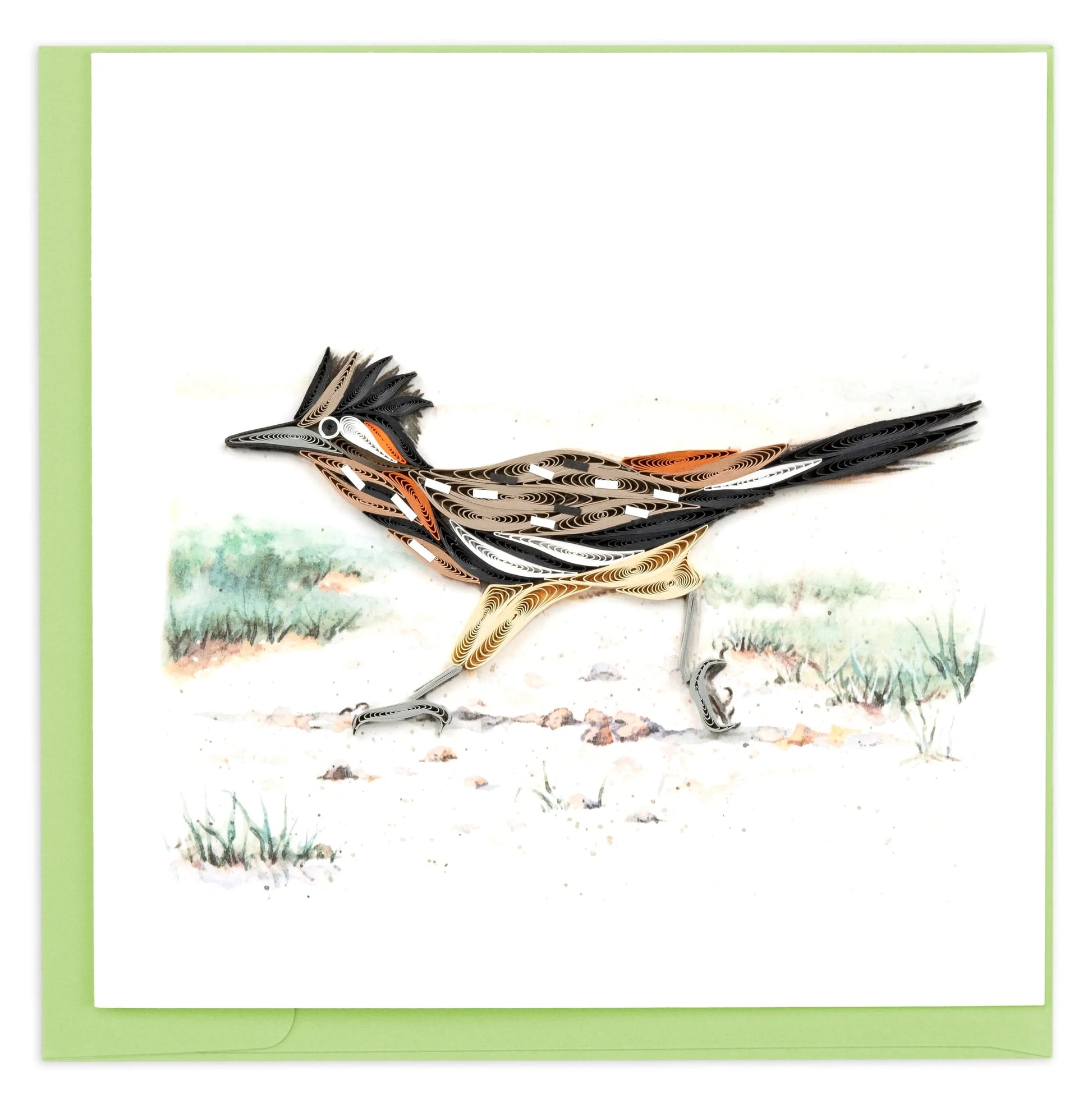 Roadrunner Quilling Card 